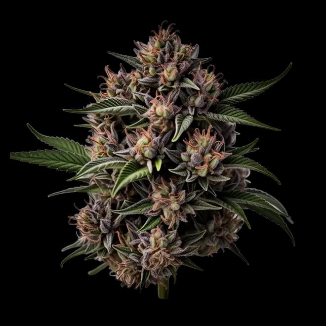 Purple Static flower